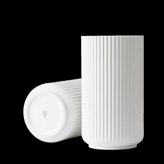 Billede af Lyngby Vase 31cm, glossy white