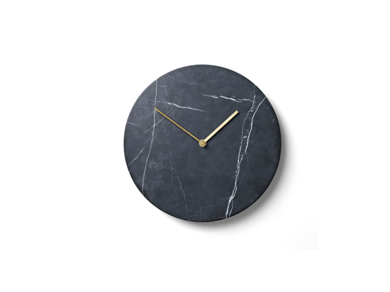 Billede af Norm Wall Clock, Black Marble