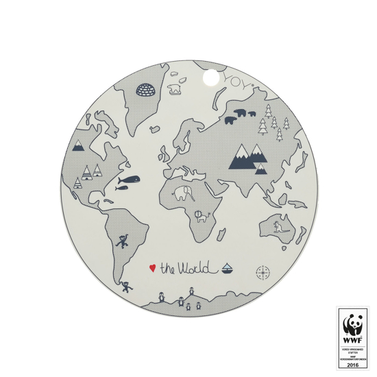 Billede af Placemat - The World