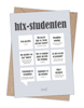 Billede af HTX-studenten, anledningskort