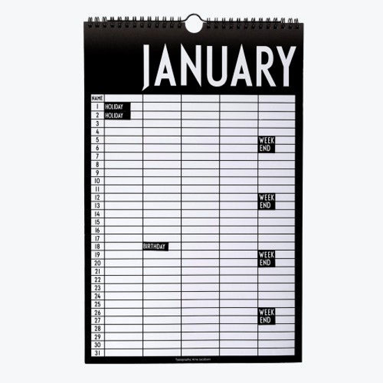 Billede af Monthly planner