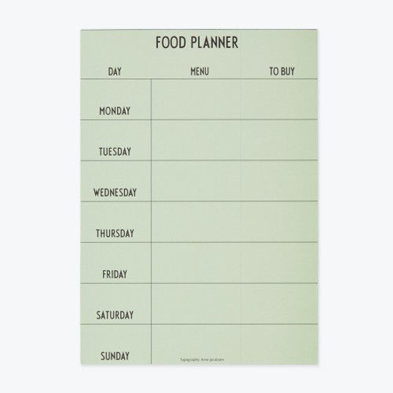 Billede af Weekly Food Planner