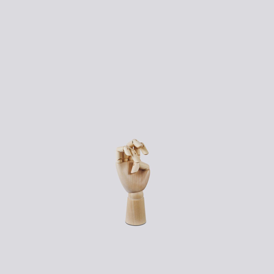 Billede af Wooden Hand S
