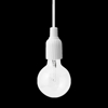 Billede af LP Fitting #01, White 230V