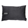 Billede af Velvet cushion dark grey 60x40