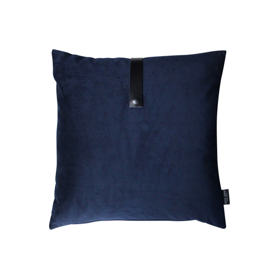 Billede af Velvet cushion blue 50x50