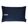 Billede af Velvet cushion blue 80x50