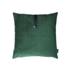 Billede af Velvet cushion dark green 50x50