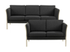 Billede af Rosenholm 3+2 pers. sofa i leman