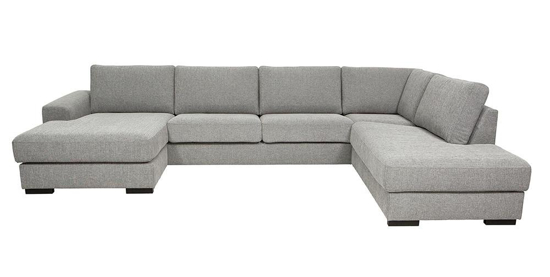 Billede af Malmø sofa med chaiselong og open end