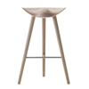 Billede af ML 42 bar stool eg / stål
