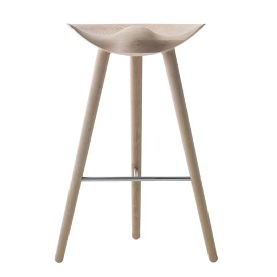 Billede af ML 42 bar stool eg / stål