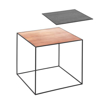 Billede af Twin 42 table sort stel - kobber /sortbejdset ask