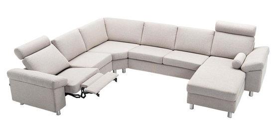 Sofa clearance med recliner