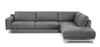 Billede af Natuzzi Editions C019 hjørnesofa med open end