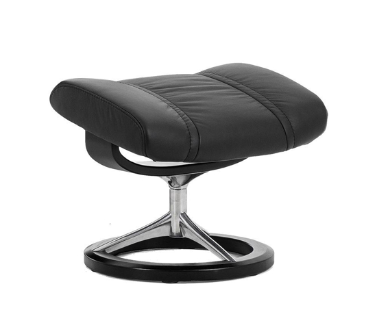 Billede af Stressless® Wing fodskammel med signature stel