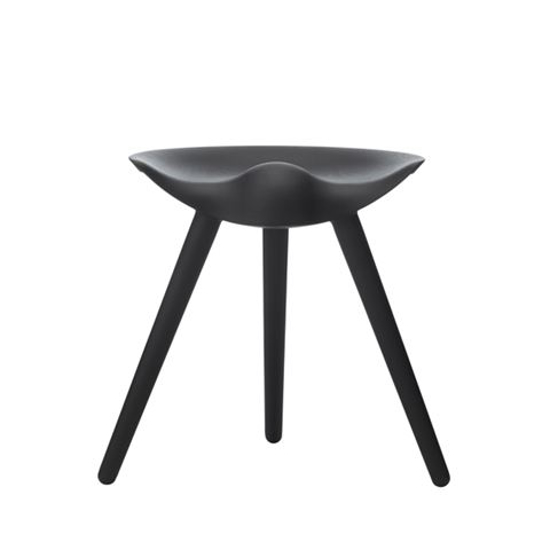 Billede af ML42 stool sortbejdset bøg