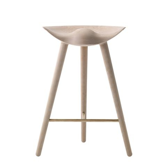 Billede af ML 42 counter stool eg / messing