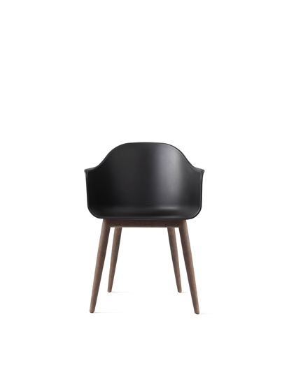 Billede af Harbour Chair, Black/Dark Oak Base