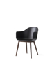 Billede af Harbour Chair, Black/Dark Oak Base