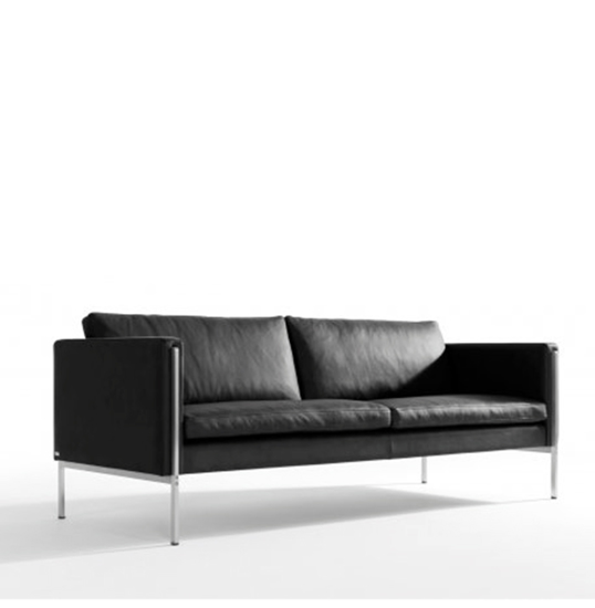 Billede af Skipper Capri 3 pers sofa læder arm B