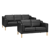 Billede af Carlton sofasæt, 3 + 2 pers
