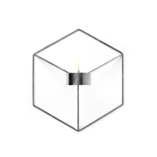 Billede af POV candleholder Wall, Chrome