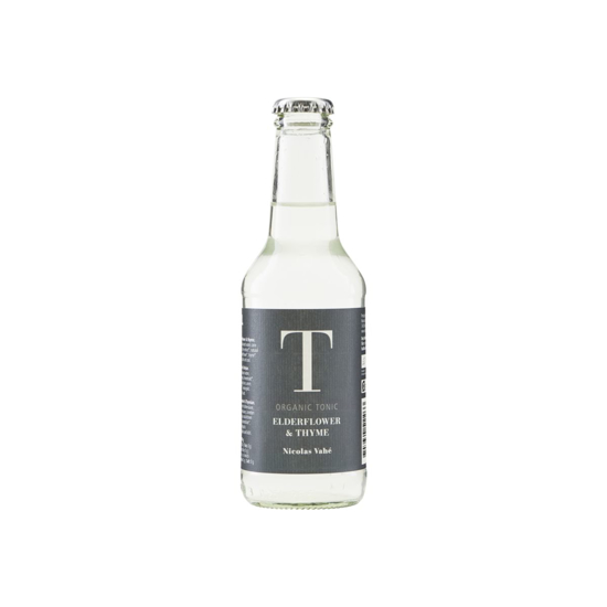 Billede af Økologisk Tonic Vand med hyldeblomst og timian, 25 cl