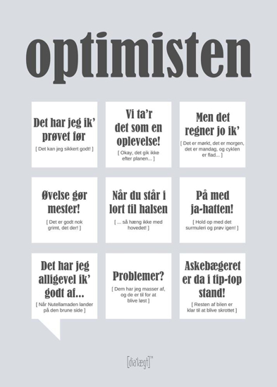 Billede af Optimisten, Kort