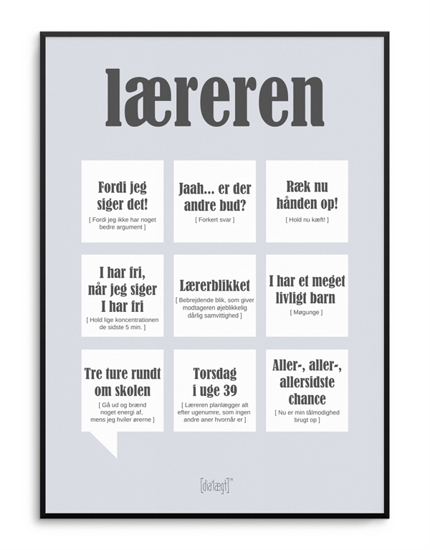Billede af Læreren Kort
