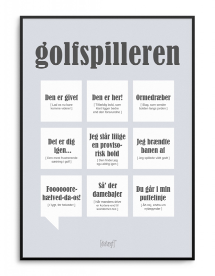 Billede af Golfspilleren Kort
