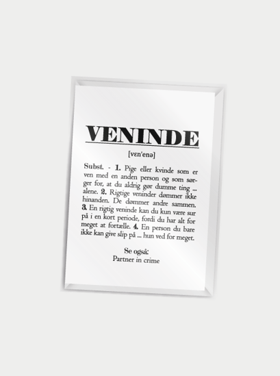 Billede af Veninde (definition), A7