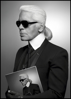 Billede af Karl Lagerfeld, 50x70