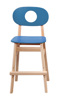Billede af Hukit stol inkl. fodstøtte, 53 cm