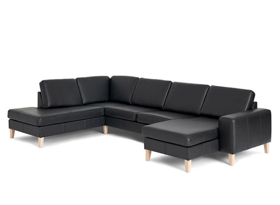 Billede af Visby sofa med open end og chaiselong, højre