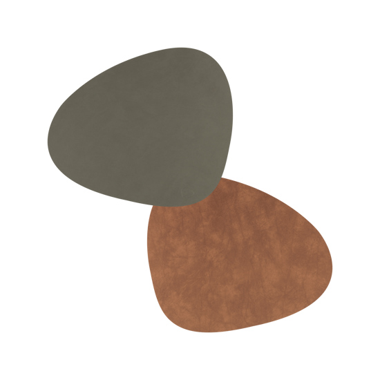 Billede af Vendbar dækkeserviet curve, 37x44cm