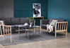 Billede af Tremmesofa 3+2 pers. sofa