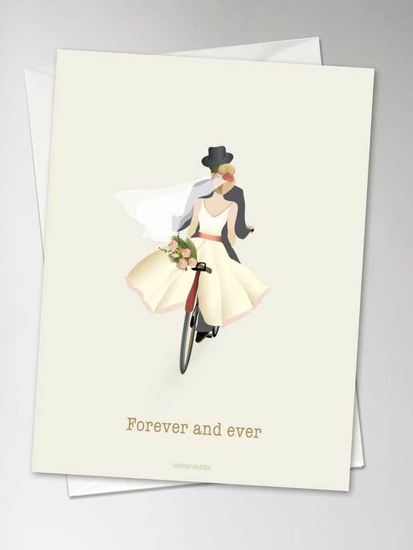Billede af FOREVER AND EVER Anledningskort