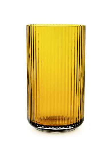 Billede af Lyngby vase 20,5cm, amber