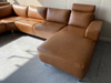 Billede af Cognac U-Sofa