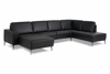 Billede af Solution sofa med open end og chaiselong, venstrevendt