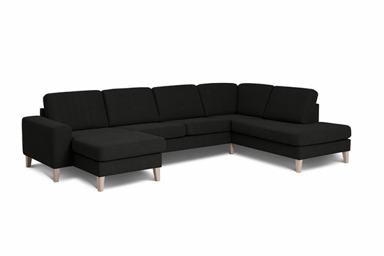 Billede af Visby sofa med chaiselong og open end