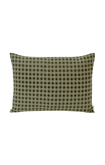 Billede af Gingham pude, 45x60cm