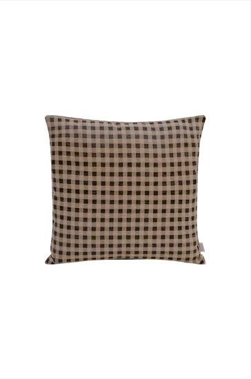 Billede af Gingham pude, 50x50cm