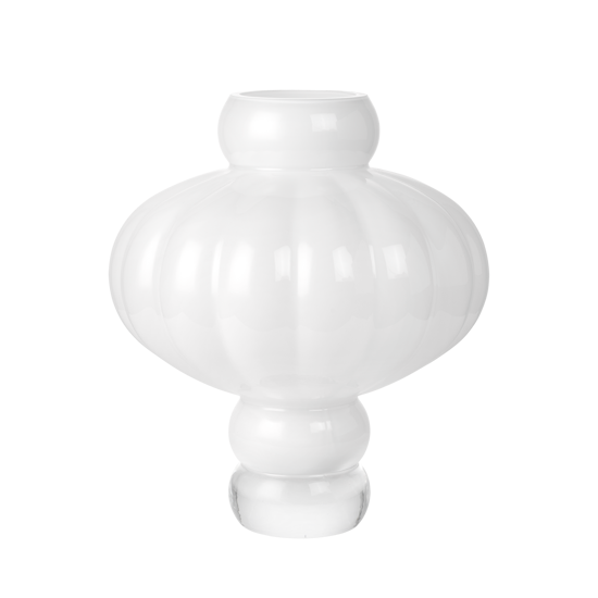 Billede af Ballon Vase 03, Opal hvid
