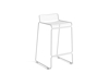 Billede af Hee Bar Stool, Low