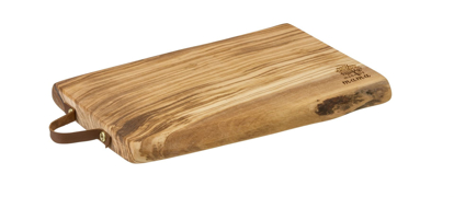 Vis detaljer for Skærebræt i oliventræ, M Billede af Skærebræt i oliventræ, M