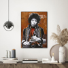 Billede af Hendrix by artist, 50x70