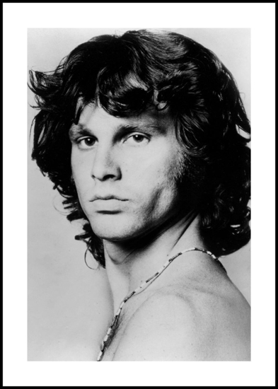 Billede af Jim Morrison, 30x40