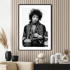 Billede af Jimi Hendrix, 30x40